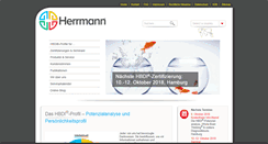Desktop Screenshot of hbdi.de